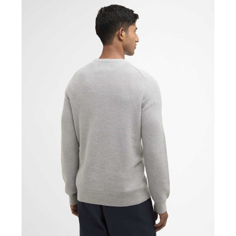 Barbour Essential Honeycomb Crew Neck Sweater image number 1